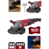 Retools XD5049A 230 mm 2000 W Avuç Taşlama (Taş Motoru)