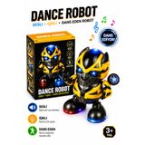 Retoys Dans Eden Bumblebee Işıklı Müzikli Dansçı Robot Bumble Bee Transformers 20 Cm