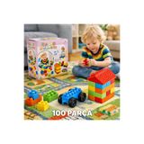 Retoys Eğitici Öğretici Oyuncak 100 Parça Blocks Yapı Taşı Blokları Beceri Geliştirici Lego