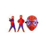 Retoys Örümcek Adam Spiderman Kostüm Işıklı Maske (BEDEN TABLOSU)