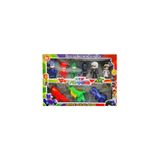 Retoys Pj Masks Pijamaskeliler Araba Figür Seti 9'lu Kedi Çocuk Baykuş Kız Kertenkele Gece Ninjası Pjmasks