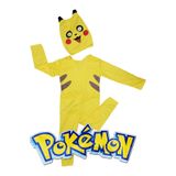Retoys Pokemon Çocuk Kostüm Pikachu Maske Kuyruklu