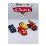 Retoys Şimşek Mcqueen 4'lü Metal Çek Bırak Kurtarıcı Oyuncak Arabalar