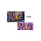Retoys Sonic 11'li Kirpi Sonic Oyuncak Et Figür Karakterler Koleksiyon Serisi 6-9Cm