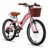 Retro 20 Jant Vitesli Çocuk Bisikleti, 6-9 Yaş (115-135 CM) Unisex