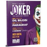 Retro 2026 Kpss Meb-Ags Ales Dgs Tyt Ayt 100 Soruda Paragraf Ve Dil Bilgisi Joker Soru Bankası Çözümlü - Aker Kartal, Dilek Yetik Retro Yayıncı