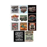 Retro 4x4 Off Road Sticker Set5 12 Parça Telefon, Tablet, Defter, Laptop Sticker