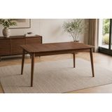 Retro Açılır Mutfak Masası, 170 Cm, Ceviz