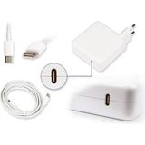 Retro Apple MacBook 20.3V 3A 61W Usb-C Pd Uyumlu Adaptör Şarj Aleti 61W
