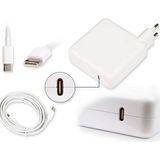 Retro Apple MacBook 87W 20.3V 3A Usb-C Pd Uyumlu Adaptör Şarj Aleti