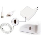 Retro Apple MacBook 9V 3A 12W USB-C PD Şarj Adaptör