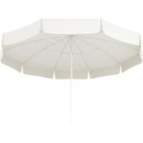 Retro Art Balkon ve Plaj Şemsiyesi 200 cm | 10 Telli | 360 Derece Dönebilen | Bidonsuz - Beyaz