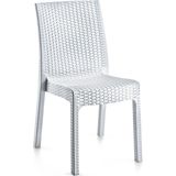 Retro Art Holiday 2'li Deluxe Kolsuz Sandalye - Beyaz