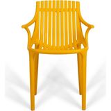 Retro Art Monaco Sandalye 6'lı Set - Sarı