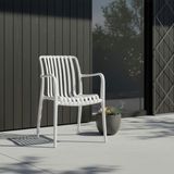 Retro Art Paris Sandalye 6'lı Set – Bahçe Balkon Kafe Restoran Sandalyesi - Beyaz