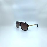 Retro Eyewear Ro Duke C4 58 Retro Güneş Gözlüğü - Altın - Kahverengi