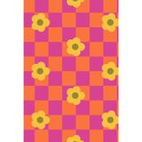 Retro Floral Sketchbook: 150 Pages for Creative Expression