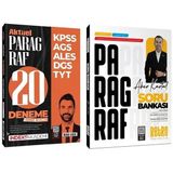 Retro + İndeks 2026 Kpss Ales Dgs Tyt Ayt Paragraf Soru Bankası + 20 Deneme 2 Li Set - Aker Kartal, Berk Ekici Retro + İndeks Akademi Yayıncılık