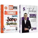 Retro + İndeks 2026 Kpss Türkçe 5Yüz Soru Bankası 2 Li Set - Aker Kartal Retro + İndeks Akademi Yayıncılık