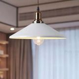 Retro Metal Dekorarif Bakır Duylu Tekli Sarkıt Kafe Mutfak Aydınlatma Çap:40 Cm