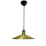 Retro Metal Sarkıt Avize Rustik Tekli Sarkıt Eskitme Cafe Mutfak Aydınlatma 40 Cm