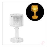 Retro Mini Masa Lambası Pilli Led Işık, 8,5cm x 4cm x 1 Adet