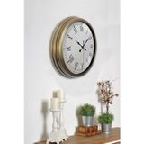 Retro Modern Roma Rakamlı 40 Cm Metal Duvar Saati PL-4055E