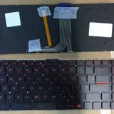 Retro MSI GE72 6QLApache-232XTR Kırmızı Işıklı Uyumlu Klavye
