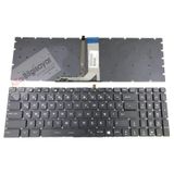Retro MSI GE72VR 7RF Apache Pro Siyah Uyumlu Klavye
