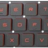 Retro MSI GE72VR Kırmızı Işıklı Uyumlu Klavye