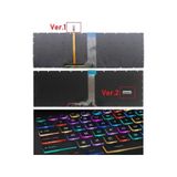 Retro MSI GE73 8RF Raider RGB Siyah Uyumlu Klavye