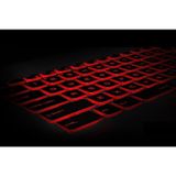 Retro MSI GT72VR 6RE Kırmızı Işıklı Uyumlu Klavye