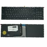 Retro MSI GT72VR Dominator Pro 6RE-250XTR Siyah Uyumlu Klavye