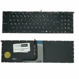 Retro MSI GT73VR 6RFTitan Pro 4K-063TR Siyah Uyumlu Klavye