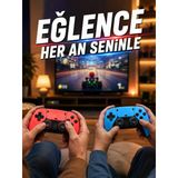Retro Oyun Konsolu HDMI Destekli Kablosuz Oyun Kolu ile Oyun Keyfi - Lisinya