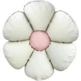 Retro Papatya Pastel Folyo Balon Krem 60 cm