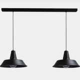 RETRO RUSTİK VİNTAGE İKİLİ MASA ÜSTĞ SIRALI AVİZE 100CM KASA MYL002695