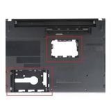 Retro Sony Vaio SVE1511T1R Siyah V1 Alt Kasa