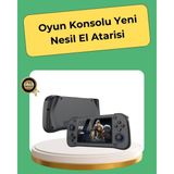 Retro ve Modern Oyun Destekli Taşınabilir Konsol 64GB Kart Dahil