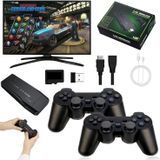 Retro Video Oyun Konsolu, 20.000+ Klasik Oyun Konsolu, 64G 4K HDMI Çıkışı Game Stick, İki Kablosuz Oyun Konsolu 2.4G Tak ve Çalıştır TV Çubuğu Taşınabilir Konsol Retro