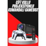 Retro Video Oyunu Konsolu Android Tv El Oyun Konsolu Wıfı Taşınabilir Projeksiyon - TK002M-6VL5L