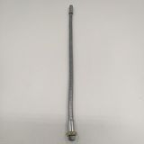 Retro Vitrini Dekoratif Kıvrımlı Spiral Masa Lambası ve Aplik Borusu 8 mm Krom Renk 30 Cm. - Ölçü