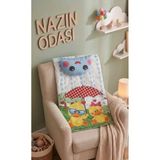 Retro Women Kız Bebek Yastıklı Pratik Alt Değiştirme Matı Minderi Alt Değiştirme Hediye Pedi Bakım Örtüsü - Sarı