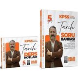Retro Yayıncılık 2025 KPSS Tarih Ders Notları - Soru Bankası 2'li Set - Mehmet Celal Özyıldız