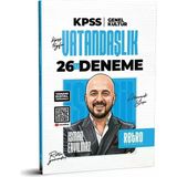 Retro Yayıncılık 2026 KPSS GYGK Vatandaşlık 26 Deneme Tamamı Çözümlü Kitap İsmail Eryılmaz