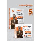 RETRO YAYINCILIK 2027 Kpss Tarih 5yüz Ders Notları + Soru Bankası 2 Li Set -Mehmet Celal Özyıldız Retro Yayın