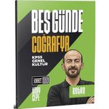 Retro Yayıncılık KPSS Genel Kültür Beş Günde Coğrafya Kamp Kitabı Sınav Bilgisi İçin Normal Boy