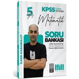 Retro Yayıncılık Retro Yayınları 2026 KPSS Genel Yetenek 5yüz Matematik Soru Bankası Mesleki Hazırlık İçin Video Çözümlü