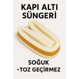 RETROAVM Kapı Altı Süngeri (90 cm) Eşik Yapışkanlı Isı Yalıtım Bandı Soğuk ve Toz Geçirmez Enerji Tasarruflu