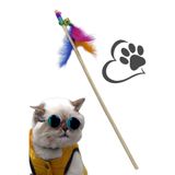 Retroavm Kedi Oyun Oltası Tüylü Zilli